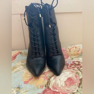Size 6.5 Black stiletto boots